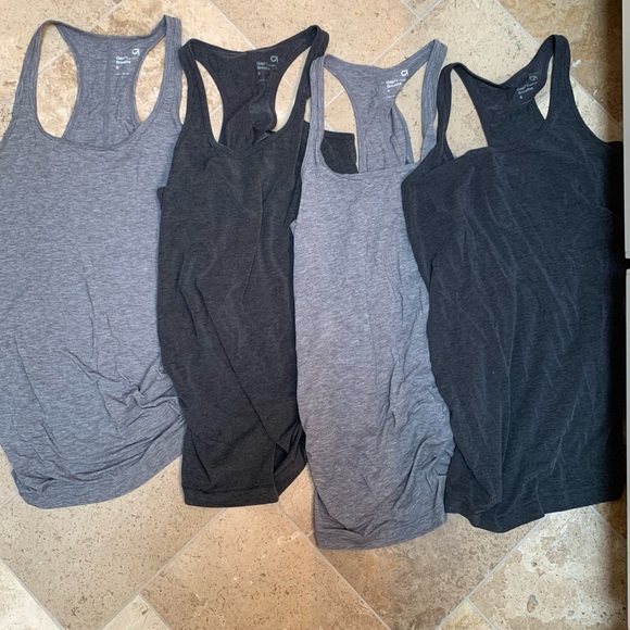 GAP Tops - Maternity GapFit Breathe Racerback Tank Lot